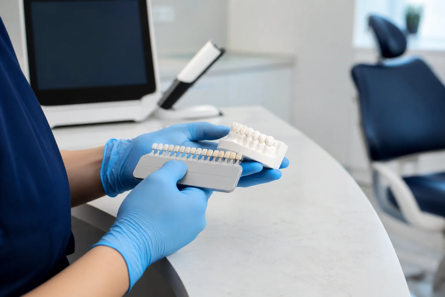 Diş rengi ve formunun klinik olarak değerlendirilmesi
